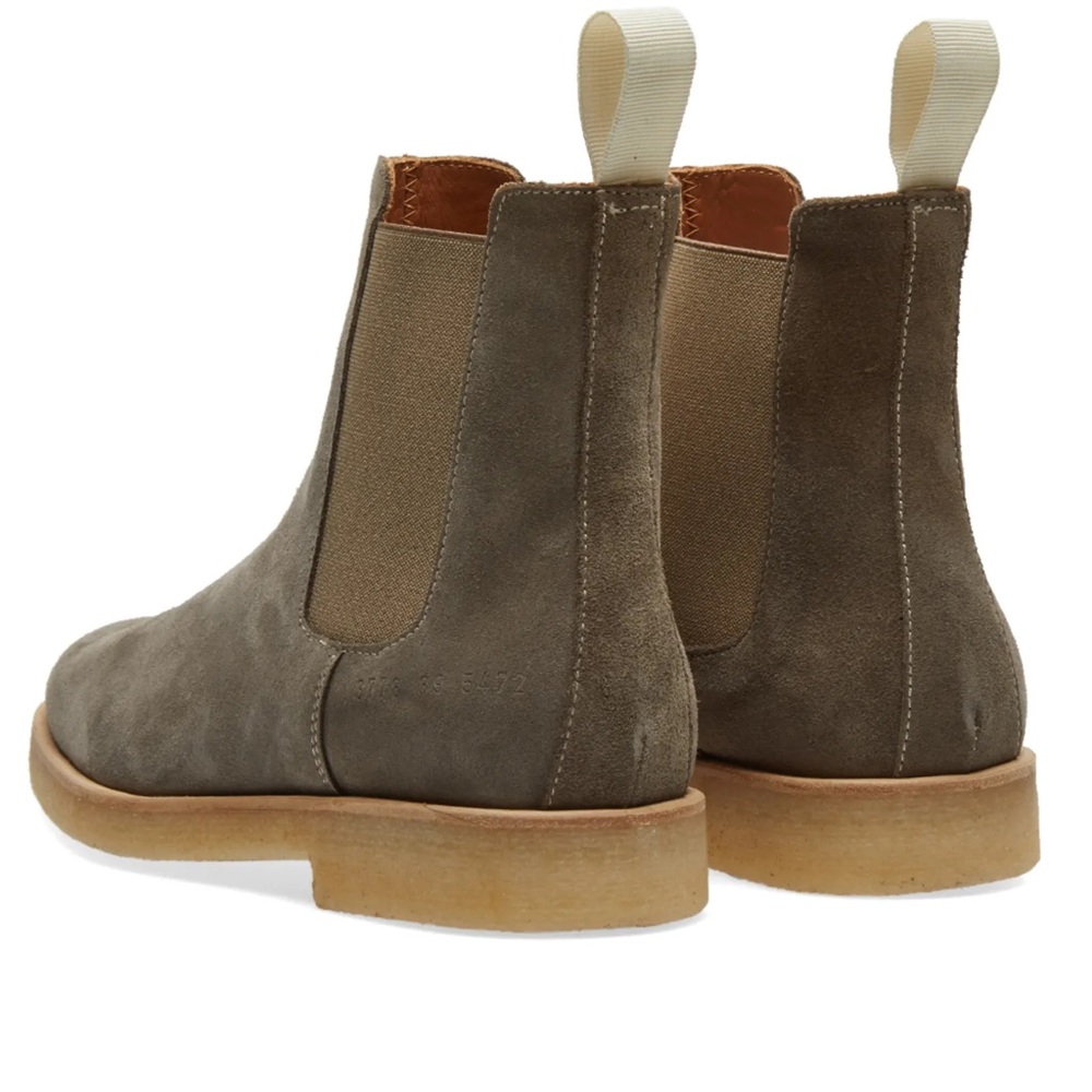 Woman by COMMON PROJECTS • Suede Chelsea Boot